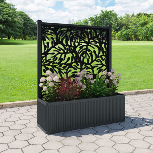 Botanic Screen large flower pot with LED