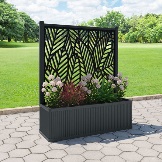 Habitat Screen large flower pot with LED